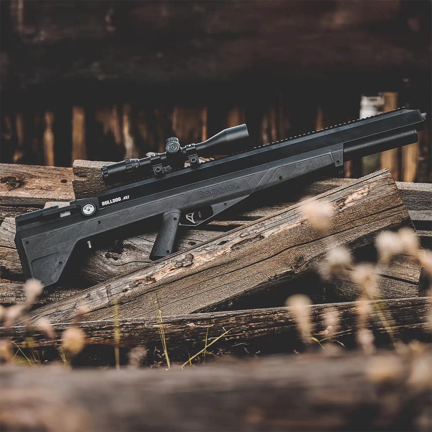 Benjamin Bulldog M457 PCP Air Rifle Lifestyle 1