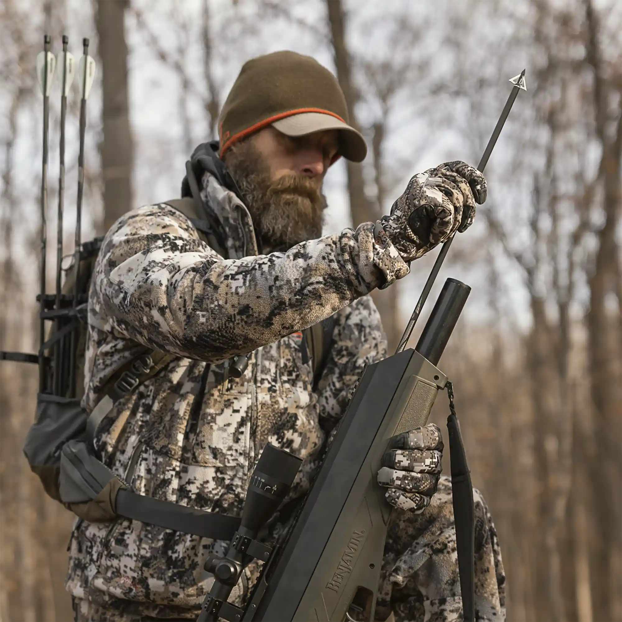 BAMA-6PK-01 M600 Arrows 6 Pack Lifestyle 5