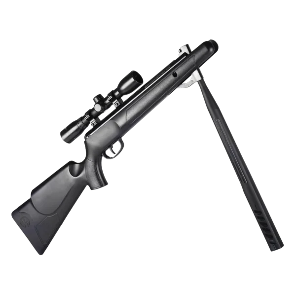 Right Angled View of Benjamin Prowler NP (.22) BP2SXS Barrel Broken
