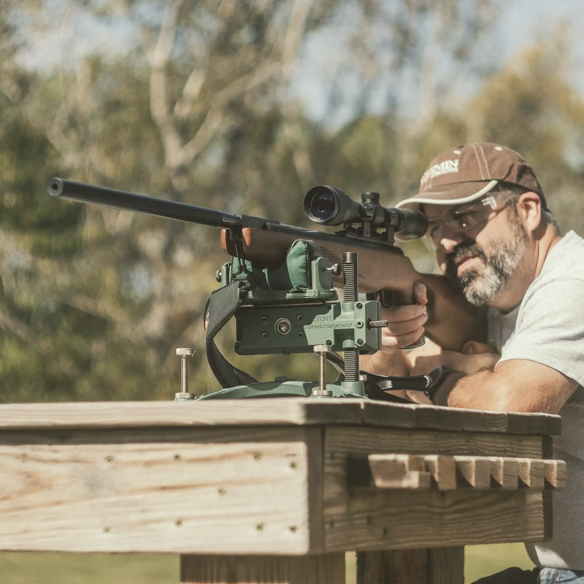 Benjamin Trail XL Magnum Break Barrel Air Rifle (BTWNP) Outdoor Lifestyle Bench Shooting