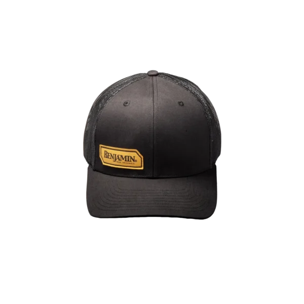 Benjamin Trucker Hat (Black) - Image 2