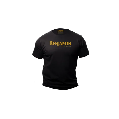 Benjamin Logo Tee Black Short Sleeve