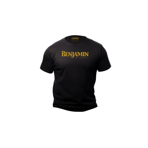 Benjamin Logo Tee Black Short Sleeve