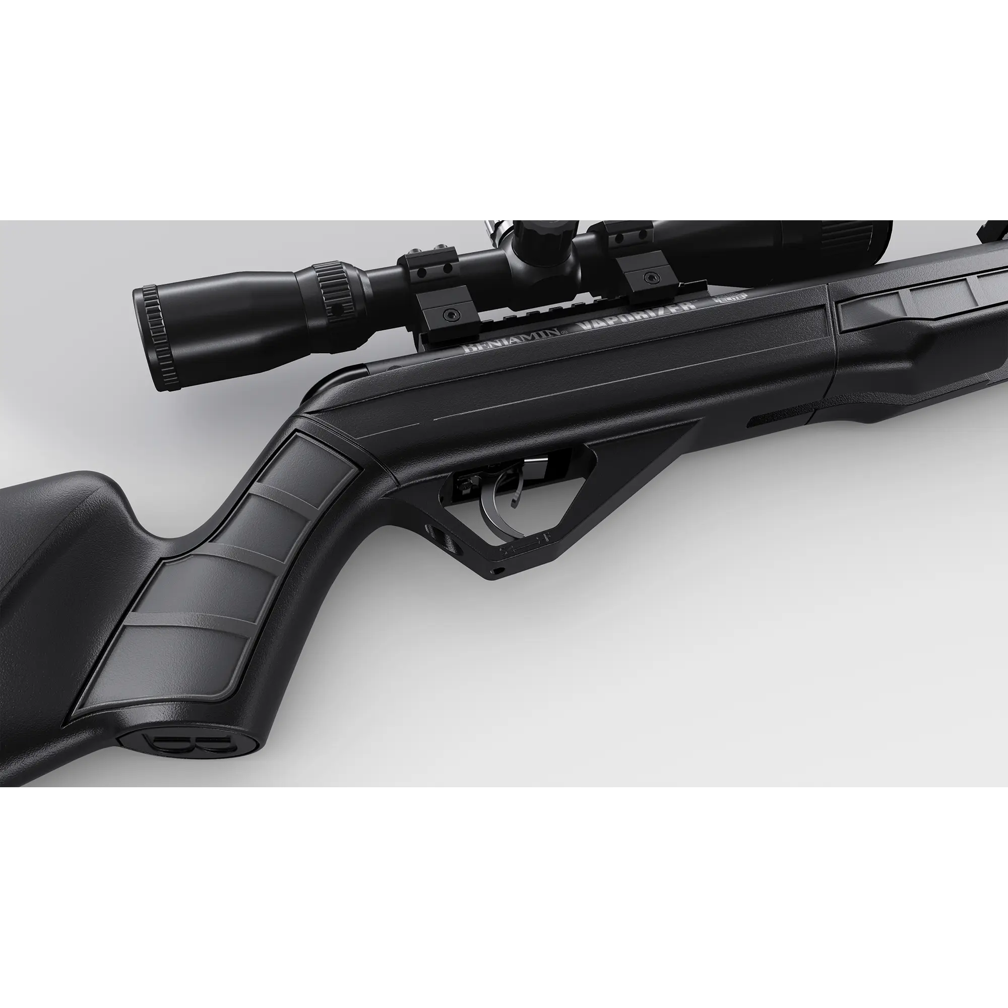 Close Up Angled View of Benjamin Vaporizer (.177) BVH22TPSS-SX