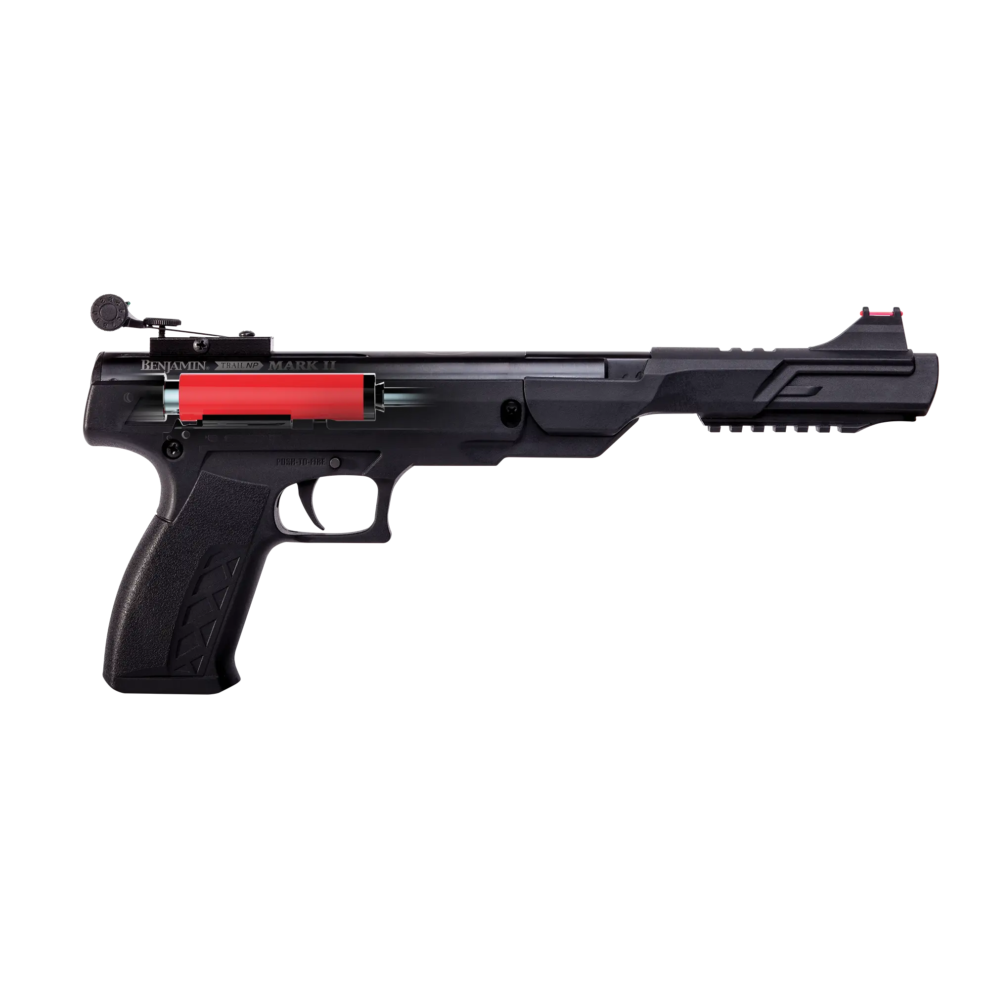 Right Side View of Benjamin Trail Mark II Nitro Piston™ Pistol (.177) PBN17